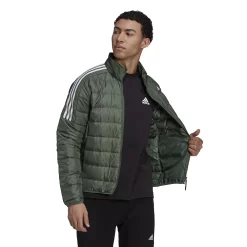 Men's adidas Core Down Jacket -Cheap Mens Casual Outdoor Clothing Store 4323216 Green Oxid