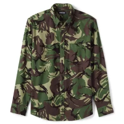 Men's Lands' End Traditional-Fit Printed Flagship Flannel Button-Down Shirt 11 Men's Lands' End Traditional-Fit Printed Flagship Flannel Button-Down Shirt -Cheap Mens Casual Outdoor Clothing Store 4430404 Sienna Brown Camo