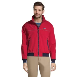 Men's Lands' End Classic Squall Jacket -Cheap Mens Casual Outdoor Clothing Store 4431047 Rich Red
