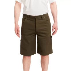 Men's Smith's Workwear Stretch Duck Carpenter Shorts -Cheap Mens Casual Outdoor Clothing Store 4483235 Black Olive