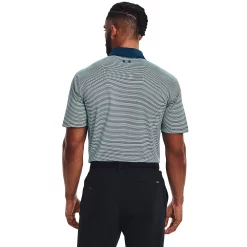Men's Under Armour Striped Classic-Fit Performance Golf Polo -Cheap Mens Casual Outdoor Clothing Store 4526407 ALT
