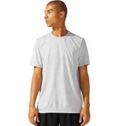 Men's ASICS Ready-Set Tee -Cheap Mens Casual Outdoor Clothing Store 4535979 Mid Gray