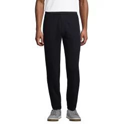 Big & Tall Lands' End Serious Sweats Sweatpants -Cheap Mens Casual Outdoor Clothing Store 4548852 Black