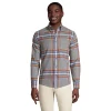 Men's Lands' End Slim-Fit Flagship Flannel Shirt