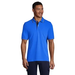 Big & Tall Lands' End Comfort-First Mesh Polo -Cheap Mens Casual Outdoor Clothing Store 4551697 Royal Cobalt