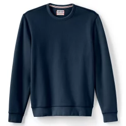 Men's Lands' End Serious Sweats Crewneck Sweatshirt -Cheap Mens Casual Outdoor Clothing Store 4552006 Radiant Navy