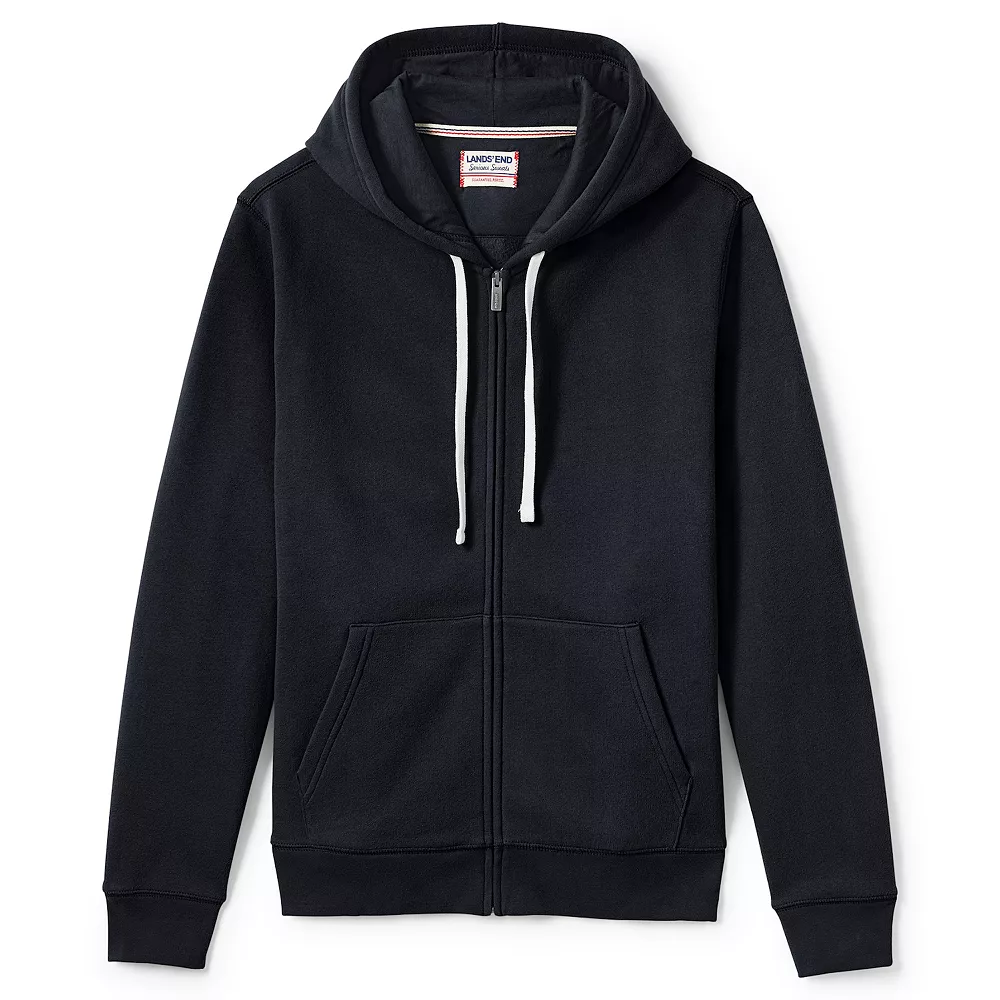 Men's Lands' End Serious Sweats Full-Zip Hoodie 5 Men's Lands' End Serious Sweats Full-Zip Hoodie - Image 3