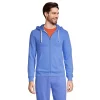 Men's Lands' End Serious Sweats Full-Zip Hoodie -Cheap Mens Casual Outdoor Clothing Store 4552013 Chicory Blue
