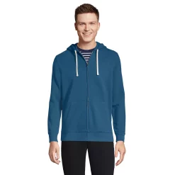 Men's Lands' End Serious Sweats Full-Zip Hoodie 19 Men's Lands' End Serious Sweats Full-Zip Hoodie -Cheap Mens Casual Outdoor Clothing Store 4552013 Evening Blue