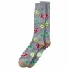 Men's Lands' End Seamless Toe Christmas Pattern Dress Socks -Cheap Mens Casual Outdoor Clothing Store 4552804 Gray Pool Floaties