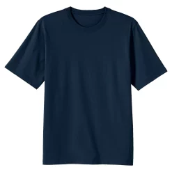 Big & Tall Lands' End Super-T Tee -Cheap Mens Casual Outdoor Clothing Store 4553950 Radiant Navy