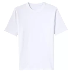 Big & Tall Lands' End Super-T Tee -Cheap Mens Casual Outdoor Clothing Store 4553950 White