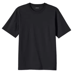 Men's Lands' End Super-T Short Sleeve T-Shirt -Cheap Mens Casual Outdoor Clothing Store 4553953 Black