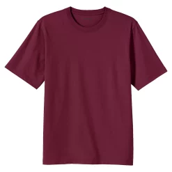 Men's Lands' End Super-T Short Sleeve T-Shirt -Cheap Mens Casual Outdoor Clothing Store 4553953 Rich Burgundy