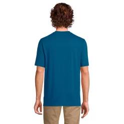 Men's Lands' End Super-T V-Neck Tee -Cheap Mens Casual Outdoor Clothing Store 4553954 ALT