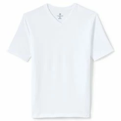 Men's Lands' End Super-T V-Neck Tee