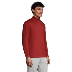 Big & Tall Lands' End Super Mock Turtleneck -Cheap Mens Casual Outdoor Clothing Store 4555571 ALT2