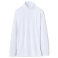 Men's Lands' End Super Soft Supima Turtleneck -Cheap Mens Casual Outdoor Clothing Store 4555798 White