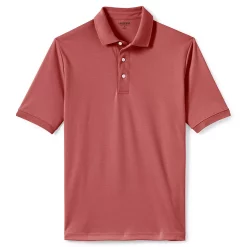 Men's Lands' End Super Soft Supima Polo -Cheap Mens Casual Outdoor Clothing Store 4560900 Nautical Red