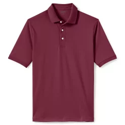 Big & Tall Lands' End Super Soft Supima Polo -Cheap Mens Casual Outdoor Clothing Store 4560901 Rich Burgundy