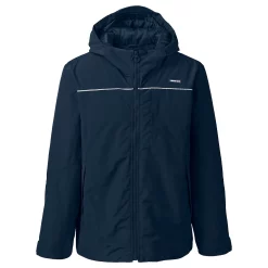 Men's Lands' End Squall Hooded Winter Jacket -Cheap Mens Casual Outdoor Clothing Store 4561992 Radiant Navy