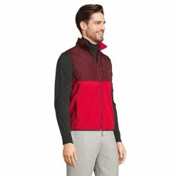 Men's Lands' End T200 Fleece Vest -Cheap Mens Casual Outdoor Clothing Store 4562755 ALT2