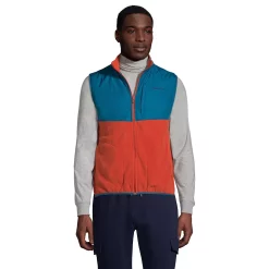 Men's Lands' End T200 Fleece Vest -Cheap Mens Casual Outdoor Clothing Store 4562755 Orange Clay