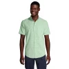 Men's Lands' End Traditional-Fit Chambray Button-Down Shirt -Cheap Mens Casual Outdoor Clothing Store 4563310 Green Chambray Palms