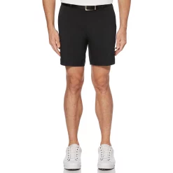 Men's Grand Slam DriFlow Active Waistband 7-inch Flat-Front Golf Shorts -Cheap Mens Casual Outdoor Clothing Store 4575509 Caviar