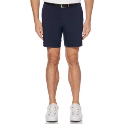 Men's Grand Slam DriFlow Active Waistband 7-inch Flat-Front Golf Shorts -Cheap Mens Casual Outdoor Clothing Store 4575509 Peacoat