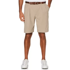 Men's Grand Slam Double-Pleated Active-Waistband Golf Shorts -Cheap Mens Casual Outdoor Clothing Store 4575511 Chinchilla