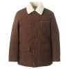 Men's Lands' End Sherpa Lined Barn Coat