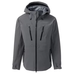 Big & Tall Lands' End Ultimate Waterproof Rain Jacket -Cheap Mens Casual Outdoor Clothing Store 4614979 Arctic Gray