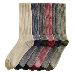 Men's GOLDTOE® 6-pack Outdoor Trail Crew Socks -Cheap Mens Casual Outdoor Clothing Store 4791278 ALT