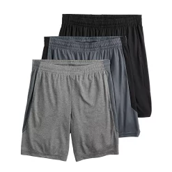 Big & Tall Tek Gear® 3-Pack Dry Tek Shorts 15 Big & Tall Tek Gear® 3-Pack Dry Tek Shorts -Cheap Mens Casual Outdoor Clothing Store 4808590 Black Hawk Gray