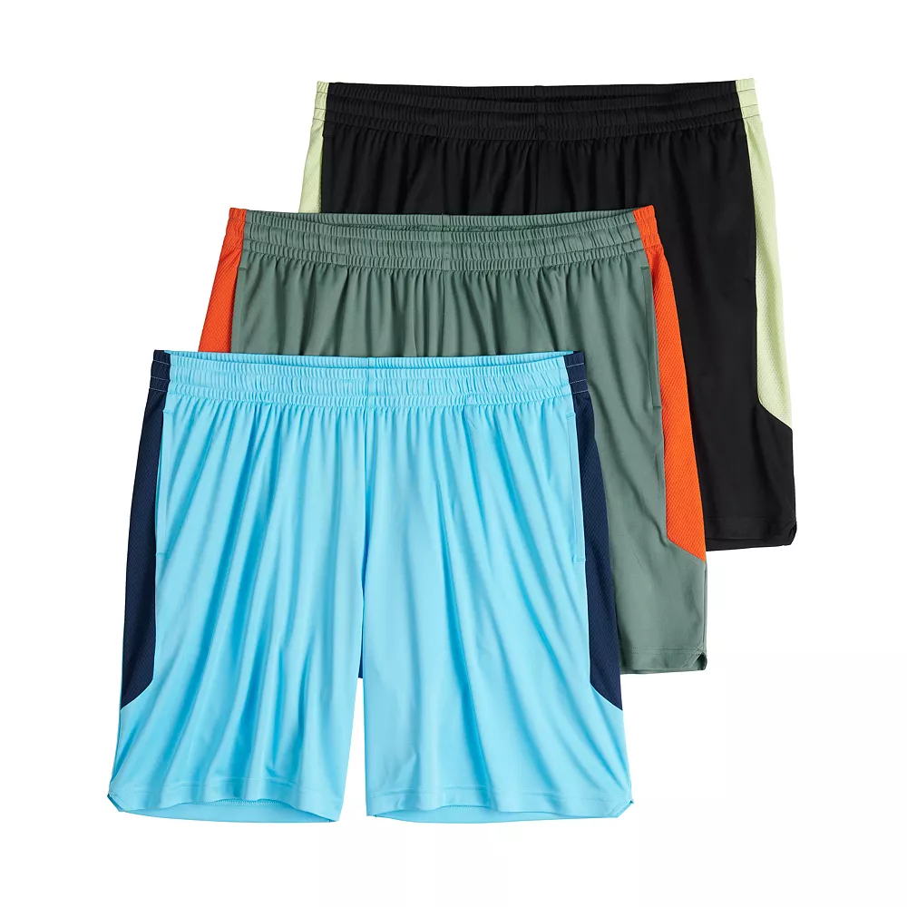 Big & Tall Tek Gear® 3-Pack Dry Tek Shorts 6 Big & Tall Tek Gear® 3-Pack Dry Tek Shorts - Image 4