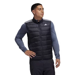Men's adidas Essential Down Vest -Cheap Mens Casual Outdoor Clothing Store 4883745 Legend Ink