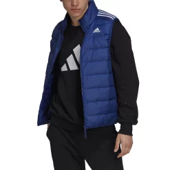 Men's adidas Essential Down Vest -Cheap Mens Casual Outdoor Clothing Store 4883745 Victory Blue