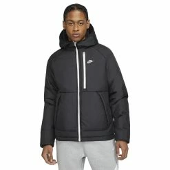 Men's Nike Sportswear Therma-FIT Legacy Hooded Jacket 16 Men's Nike Sportswear Therma-FIT Legacy Hooded Jacket -Cheap Mens Casual Outdoor Clothing Store 4901659 Black Sail