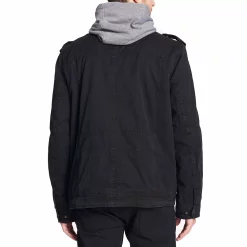 Men's Levi's® Washed Cotton Quilt-Lined Hooded Trucker Jacket -Cheap Mens Casual Outdoor Clothing Store 4913812 ALT