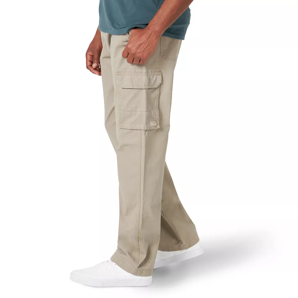 Big & Tall Wrangler Relaxed-Fit Twill Cargo Pants 6 Big & Tall Wrangler Relaxed-Fit Twill Cargo Pants - Image 4