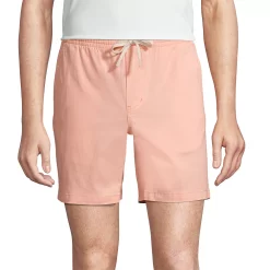 Men's Lands' End Comfort-First Classic-Fit 7-inch Knockabout Deck Shorts 21 Men's Lands' End Comfort-First Classic-Fit 7-inch Knockabout Deck Shorts -Cheap Mens Casual Outdoor Clothing Store 4922078 Crisp Peach