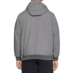 Big & Tall Dockers® Hooded Softshell Bomber Jacket with Puffer Bib -Cheap Mens Casual Outdoor Clothing Store 4925373 ALT