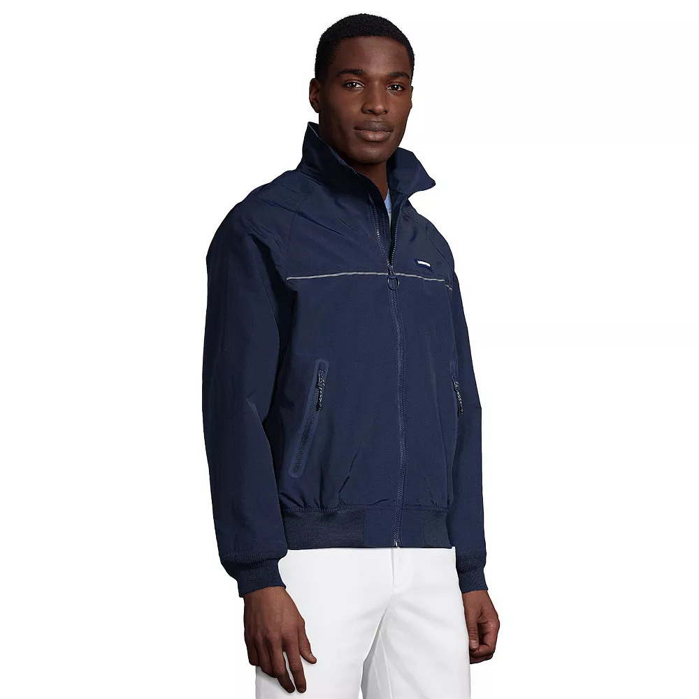 Men's Lands' End Lightweight Classic Squall Jacket 3 Men's Lands' End Lightweight Classic Squall Jacket