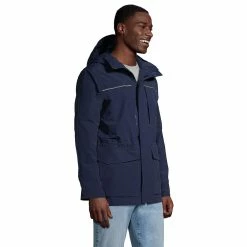 Big & Tall Lands' End Lightweight Squall Parka -Cheap Mens Casual Outdoor Clothing Store 4940931 ALT2