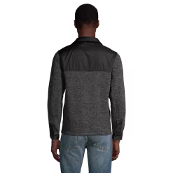 Men's Lands' End Hybrid Sweater Fleece Shirt Jacket 12 Men's Lands' End Hybrid Sweater Fleece Shirt Jacket -Cheap Mens Casual Outdoor Clothing Store 4941417 ALT