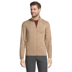 Men's Lands' End Sweater Fleece Jacket 13 Men's Lands' End Sweater Fleece Jacket -Cheap Mens Casual Outdoor Clothing Store 4941422 Rich Camel Heather