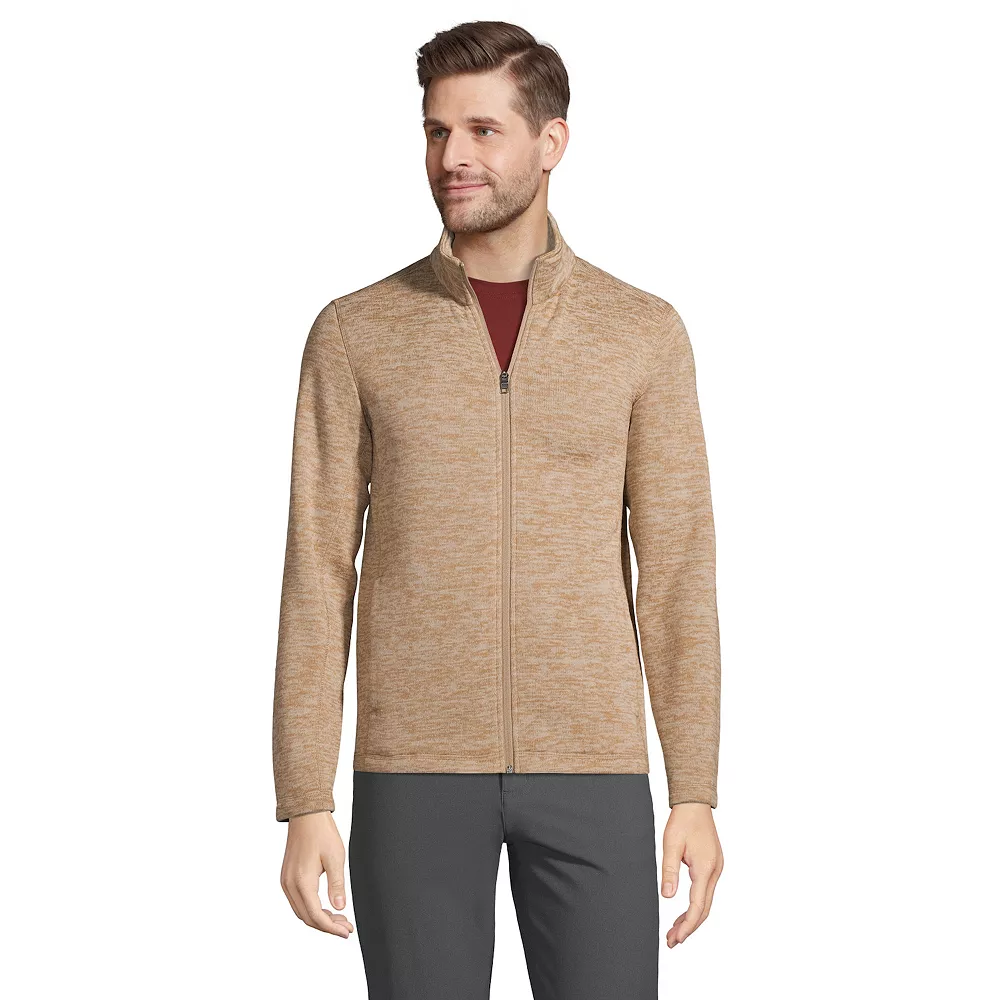 Men's Lands' End Sweater Fleece Jacket 7 Men's Lands' End Sweater Fleece Jacket - Image 5