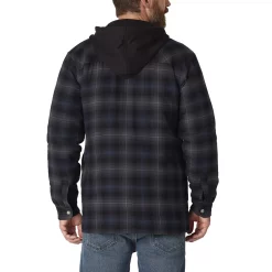 Men's Dickies Fleece Hooded Flannel Shirt Jacket with Hydroshield 18 Men's Dickies Fleece Hooded Flannel Shirt Jacket with Hydroshield -Cheap Mens Casual Outdoor Clothing Store 4941775 ALT