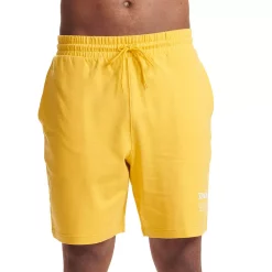 Men's Spalding French-Terry Active Shorts -Cheap Mens Casual Outdoor Clothing Store 4972109 Spicy Mustard